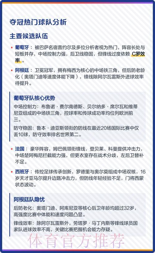 2026世界杯夺冠热门深度解析与投注策略指南 2026世界杯夺冠热门深度解析与投注策略指南
